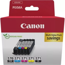 Консуматив Canon PGI-570/CLI-571 PGBK/C/M/Y/BK Multi-Pack