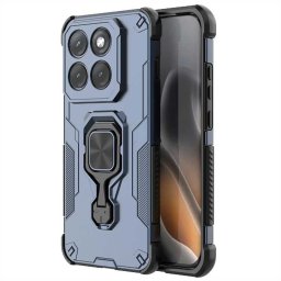 Хибриден гръб със стойка за Motorola Edge 70 Pro 5G - тъмно син