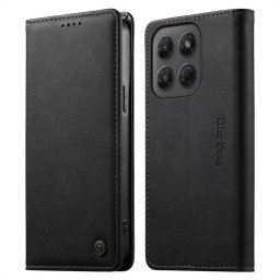 Калъф тип портмоне марка DIERFENG за Motorola Edge 70 Pro 5G - черен