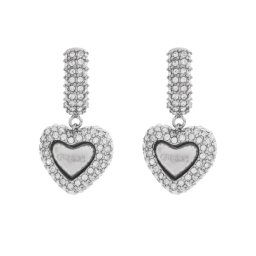 Guess Обици JUBE05 021JW Сребрист