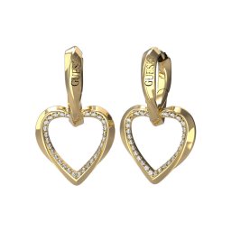 Guess Обици JUBE04 617JW Златист