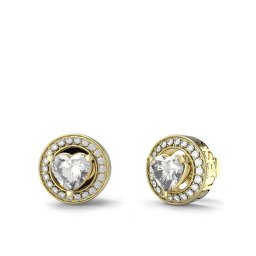 Guess Обици JUBE04 669JW Златист
