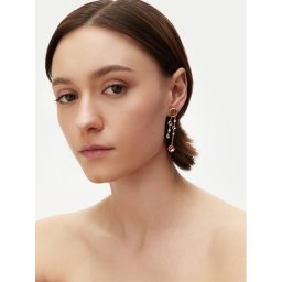 Guess Обици JUBE05 091JW Златист