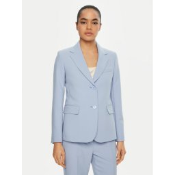 Weekend Max Mara Сако Uva 2515041041 Светлосиньо Slim Fit