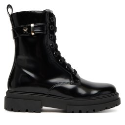 Туристически oбувки Tommy Hilfiger Lace-Up Bootie T4A5-34028-1453 S Черен