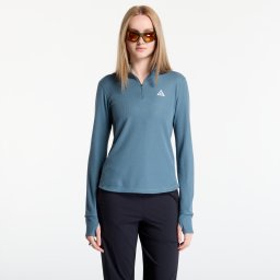 Тениска Nike ACG Women's Dri-FIT 1/2-Zip Trail Running Top Mineral Slate/ Summit White S