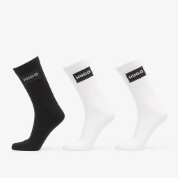 Чорапи Hugo Boss 3-Pack Qs Rib Label Cc Multicolor 39-42