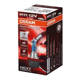 OSRAM NIGHT BREAKER LASER H11 55W 3200K