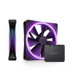 Fan Pack F140 RGB Duo Black 2Pack + RGB Controller