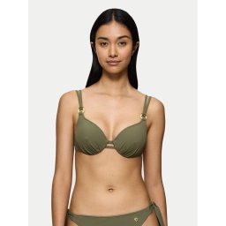 Triumph Горнище на бански Summer Twist 10222228 Зелен