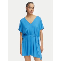 Liu Jo Плажна рокля VA5164 JS360 Син Relaxed Fit