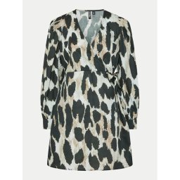 Pieces Ежедневна рокля Jade 17155367 Черен Loose Fit