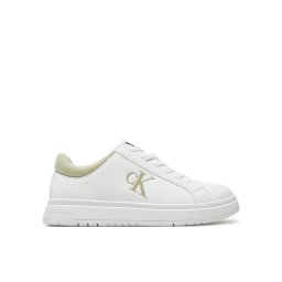 Calvin Klein Jeans Сникърси Low Cut Lace-Up Sneaker V3X9-81058-1464 S Бял