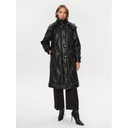 Guess Преходно яке W3BL30 WFSP0 Черен Regular Fit