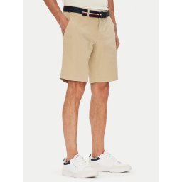 Tommy Hilfiger Шорти от плат Brooklyn MW0MW39706 Бежов Regular Fit