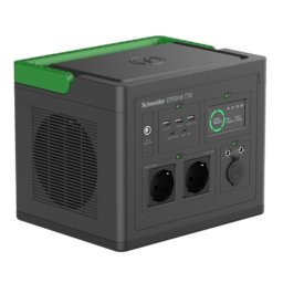 Schneider OffGrid Portable Power Station 730, 738Wh Lithium-ion, 2 Schuko,