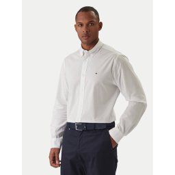 Tommy Hilfiger Риза Core Flex Poplin MW0MW25035 Бял Regular Fit