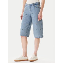 ONLY Дънкови шорти Cobain 15349519 Син Loose Fit