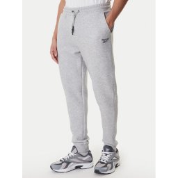 Reebok Долнище анцуг Azaz RK25549CCM Сив Slim Fit
