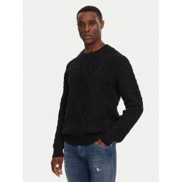 Dolce&Gabbana Пуловер GXX02T JCVYE Черен Regular Fit