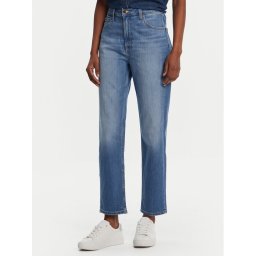 Lee Дънки Carol 112355263 Син Straight Fit