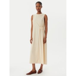 Weekend Max Mara Лятна рокля Tenebre 2515621032 Екрю Regular Fit