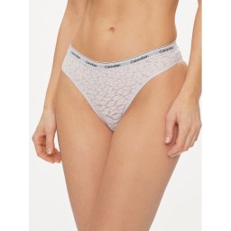 Calvin Klein Underwear Дамски бикини тип бразилиана 000QD5233E Виолетов