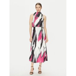 DKNY Коктейлна рокля P4JBNZ22 Цветен Regular Fit