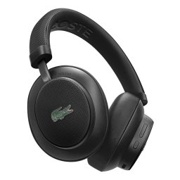 Bluetooth слушалки Lacoste LH04 Over-Ear Petit Pique - Черни