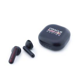 Bluetooth слушалки Red Bull TWS ENC Printed Logo, Powerbar - Тъмносини