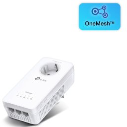 Powerline адаптер TP-Link TL-WPA8631P AV1300, 1300Mbps, 3x 10/100/1000, 2 устройства