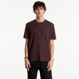 Тениска Hugo Boss Waffle T-Shirt Brown M