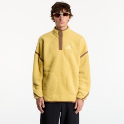 Суитшърт adidas Terrex Multi High Pile Fleece Pullover Pyrite M