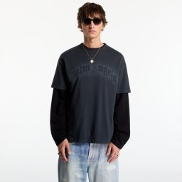 Тениска Palm Angels Patch Pa Regular Tee Black/ Black M