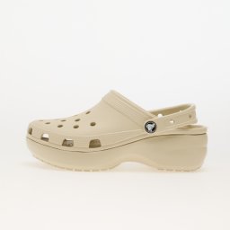 Crocs Classic Platform Clog W Bone 10