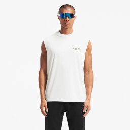 REPRESENT 247 Team Oversized Tank Flat White M