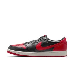 Сникърси Air Jordan 1 Low OG "Banned" Black/ Black-Varsity Red-Summit White EUR 40.5