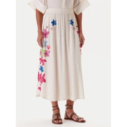 Tatuum Миди пола Katia 2 T2511.173 Бежов Regular Fit