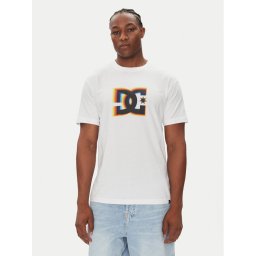 DC Shoes Тишърт ADYZT05444 Бял Heritage Fit