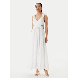 Morgan Официална рокля 251-RISSAL Бял Regular Fit