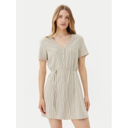 Vero Moda Лятна рокля Mymilo 10322976 Бежов Loose Fit