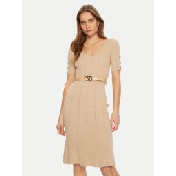 Marciano Guess Плетена рокля 5RGK07 5810Z Бежов Regular Fit
