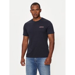 Guess Jeans Тишърт M4YI55 K8HM0 Тъмносин Slim Fit