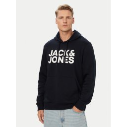 Jack & Jones Суитшърт Corp 12152840 Тъмносин Blazer Fit