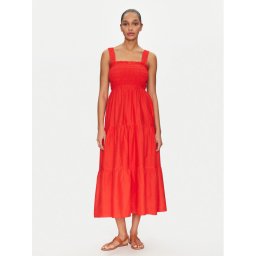 Seafolly Лятна рокля Faithful 55452-DR Оранжев Regular Fit