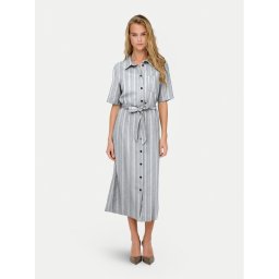 ONLY Рокля тип риза Caro 15338884 Син Regular Fit