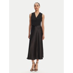 Liu Jo Коктейлна рокля WA5271 TS896 Черен Regular Fit