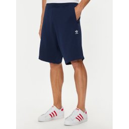 adidas Спортни шорти Essentials Trefoil IY8521 Тъмносин Regular Fit