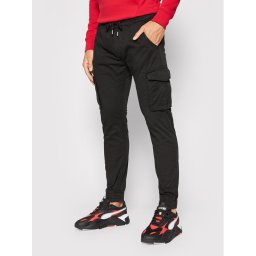 Alpha Industries Джогъри Twill 116202 Черен Regular Fit