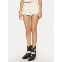 One Teaspoon Дънкови шорти Bandits 26804 Екрю Regular Fit